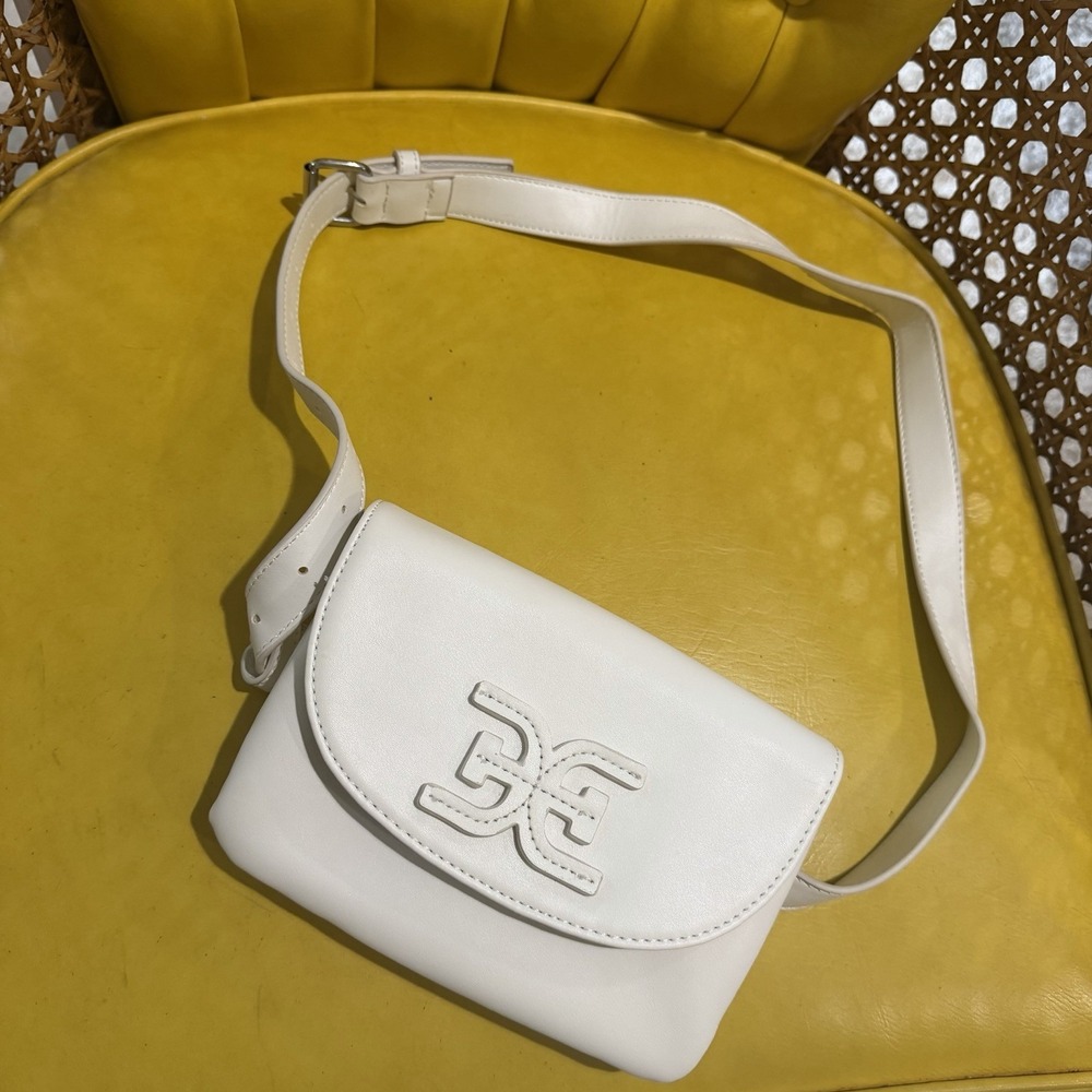 Sam Edelman EMILY White New Womens Shoulder Belt Bag 28714764